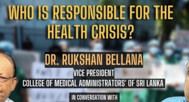 Who is responsible for the health crisis?